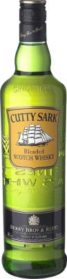 Cutty Sark Blended Scotch Whisky 40% 750ml