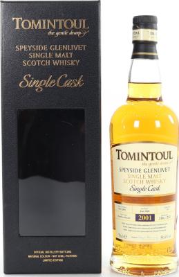 Tomintoul 2001 Bourbon Barrel #37 58.4% 700ml