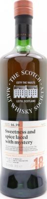 Glenturret 2001 SMWS 16.39 Sweetness and spice laced with mystery 55.2% 700ml