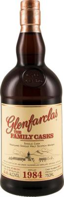 Glenfarclas 1984 The Family Casks #6033 Sazerac Company Inc. Metairie L.A 49.4% 750ml