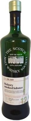 Ardmore 2006 SMWS 66.140 Hickory smoked lobster Refill Ex-Bourbon Hogshead 57.5% 700ml