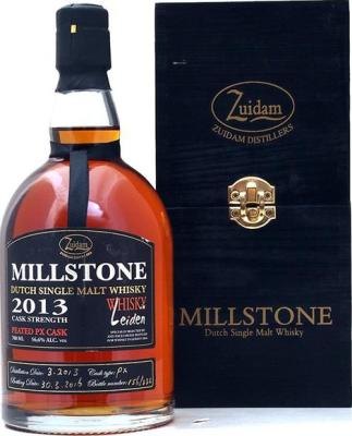 Millstone 2013 Peated PX Whisky in Leiden 2016 56.6% 700ml
