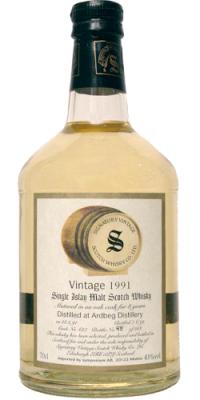 Ardbeg 1991 SV Vintage Collection Dumpy Oak Cask #627 43% 700ml