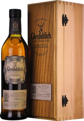 Glenfiddich 1978 Rare Collection #28153 Dubai duty free 48.4% 700ml