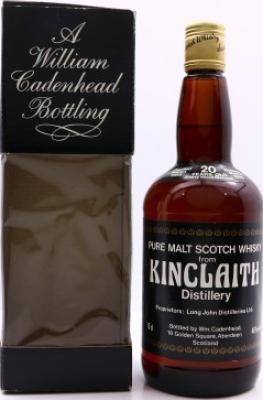 Kinclaith 1965 CA Dumpy Bottle Sherry Wood Matured 46% 750ml