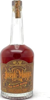 Joseph Magnus Cigar Blend Bourbon Straight Bourbon finished in Armagnac Sherry & Cognac casks White Oak finished-Armagnac Sherry & Cognac 50.35% 750ml