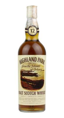 Highland Park 12yo From the Islands of Orkney Ferraretto Import 43% 750ml