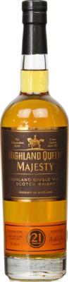 Highland Queen 1996 HQSW Majesty Highland Single Malt 21yo Oak Casks 40% 700ml