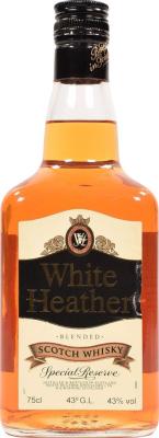 White Heather Blended Scotch Whisky Special Reserve 43% 750ml