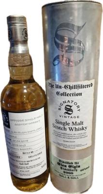 Glen Elgin 2008 SV The Un-Chillfiltered Collection 11yo Bourbon Barrel #800014 Gall & Gall 46% 700ml