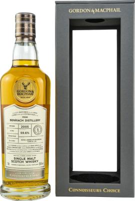 BenRiach 2005 GM Refill American Hogshead 59.6% 700ml