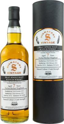 Bunnahabhain 2014 SV Staoisha Dechar Rechar Hogshead Kirsch Import 59.5% 700ml