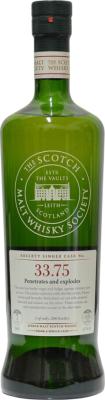 Ardbeg 2001 SMWS 33.75 Penetrates and explodes 7yo Ex-Bourbon First Fill Barrel 61.5% 700ml