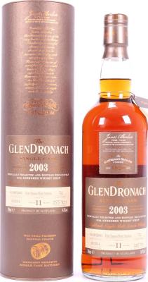 Glendronach 2003 Single Cask Pedro Ximenez Sherry Puncheon #712 Aberdeen Whisky Shop Exclusive 54.8% 700ml
