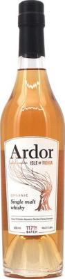 Isle of Fionia Ardor Organic Single Malt Whisky White oak casks Batch 117 46.8% 500ml