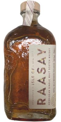 Raasay Rye and Sherry Double Cask Finished Ex PX Sherry Royal Mile Whiskies 59.5% 700ml