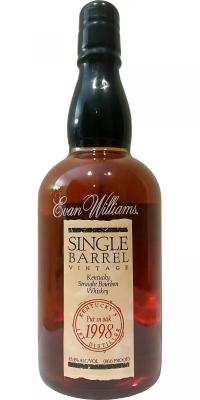 Evan Williams 1998 Single Barrel Vintage American Oak 746 43.3% 750ml