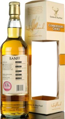 Banff 1976 GM Connoisseurs Choice Refill Sherry Hogshead 43% 700ml