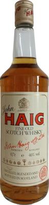 John Haig Fine Old Scotch Whisky Schneider-Import Bingen Rhein 40% 700ml