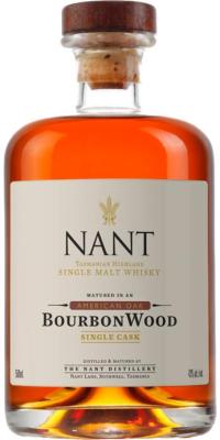 Nant Bourbon Wood Single Cask 43% 500ml