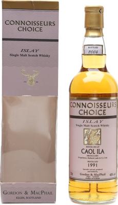 Caol Ila 1991 GM Connoisseurs Choice Refill Sherry Casks 40% 700ml