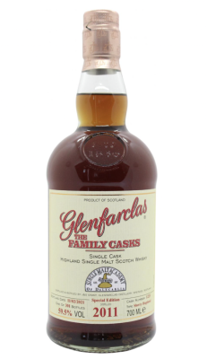 Glenfarclas 2011 The Family Casks SE Sherry Hogshead #1225 Single Malt Academy of Dalecarlia 59.5% 700ml