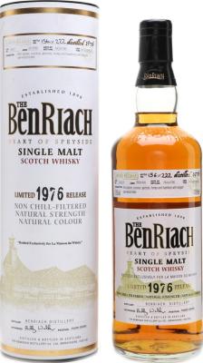 BenRiach 1976 Single Cask Bottling #3557 LMDW 53% 700ml