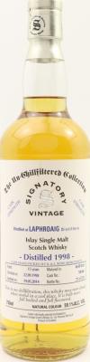 Laphroaig 1998 SV The Un-Chillfiltered Collection Cask Strength Refill Sherry Butt #700386 K&L Wine Merchants 59.1% 750ml