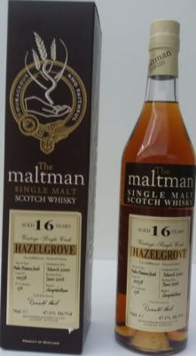 Hazelgrove 2000 MBl The Maltman #11078 47.1% 700ml