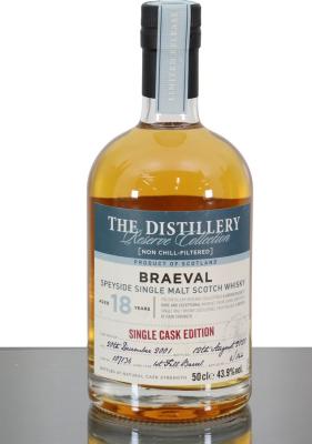 Braeval 2001 The Distillery Reserve Collection 43.9% 500ml