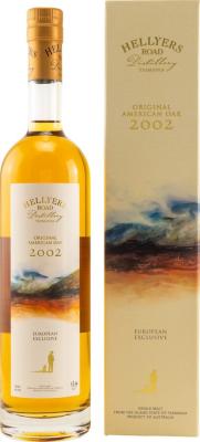 Hellyers Road 2002 Original American Oak 18yo 60.6% 700ml