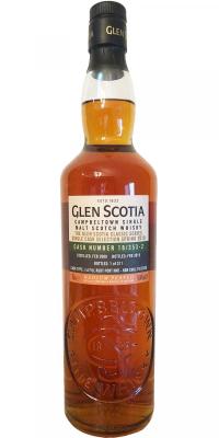 Glen Scotia 2008 Single Cask Selection Spring 2019 1st Fill Ruby Port Hogshead 18/353-2 54.4% 700ml