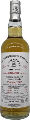 Blair Athol 2007 SV Bourbon Hogshead Rem 4 52.3% 700ml