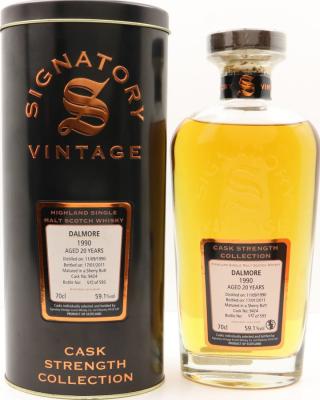 Dalmore 1990 SV Cask Strength Collection Sherry Butt #9424 59.1% 700ml