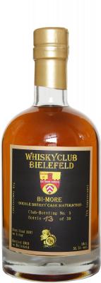 Whiskyclub Bielefeld 2007 Cboy BI-MORE Double Sherry Cask Maturation 55.5% 500ml