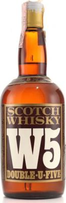 W5 Double-U-Five 5yo Scotch Whisky 43% 750ml