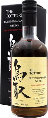 The Tottori Blended Japanese Whisky Bourbon Barrel 43% 500ml