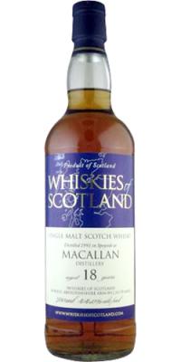 Macallan 1991 SMD Whiskies of Scotland 40% 700ml