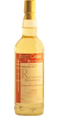 Blair Athol 1999 JB Best Casks of Scotland Re-Coopered Hogsheads 43% 700ml