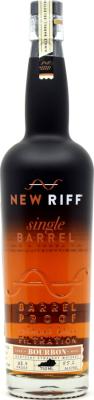 New Riff 2017 New charred Oak Barrel Cask No.6576 Bottled for deinwhisky.de 55.2% 700ml