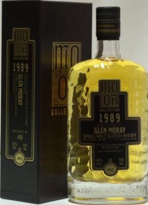 Glen Moray 1989 TWT Mo Or Collection Bourbon Barrel #7277 46% 500ml
