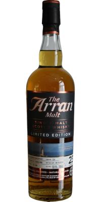 Arran 1996 Limited Edition Refill Hogshead 96/531 Whisky-e Ltd 53.5% 700ml