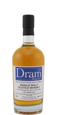 Dram Regional 14yo C&S Island of Arran Limited Edition No 1 to 2 Casks 46% 500ml