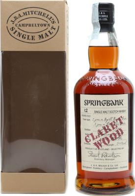 Springbank 1997 Claret Wood Expressions 54.4% 700ml