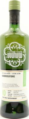 Highland Park 2010 SMWS 4.273 Hambrocations 1st Fill Ex-Bourbon Barrel 62.5% 700ml