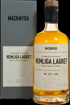 Mackmyra Hemliga Lagret Warehouse Edition 47.3% 500ml