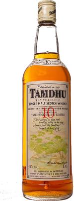 Tamdhu 10yo Diversa Spezialitaeten AG 43% 750ml