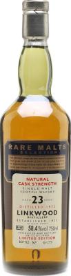 Linkwood 1972 Rare Malts Selection 58.4% 750ml