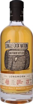 Longmorn 1999 JWC Single Cask Nation 2nd Fill Bourbon Hogshead Single Cask Nation 51.8% 700ml