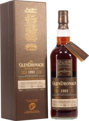 Glendronach 1993 Distillery Exclusive Oloroso Sherry Butt #1607 56.1% 700ml